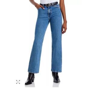 RE/DONE The Westley High Rise Ankle Jeans Blue Mere 28